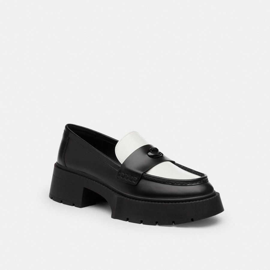 Mocasines COACH Mujer Negras | 098-JTDXGE