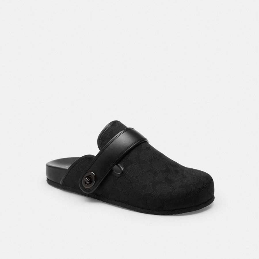 Mocasines COACH Mujer Negras | 602-SXTMGY