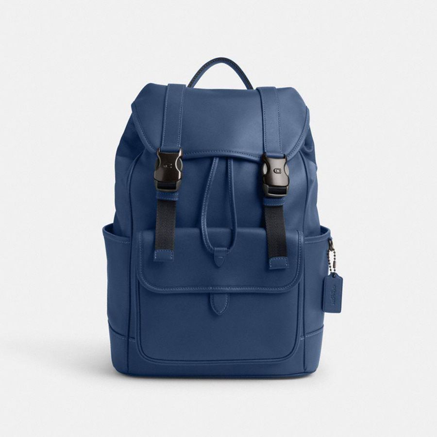 Mochila COACH Hombre Azules | 296-KSLEDF