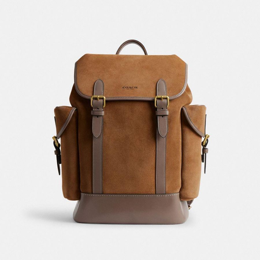 Mochila COACH Hombre Marrones | 613-PERBUI