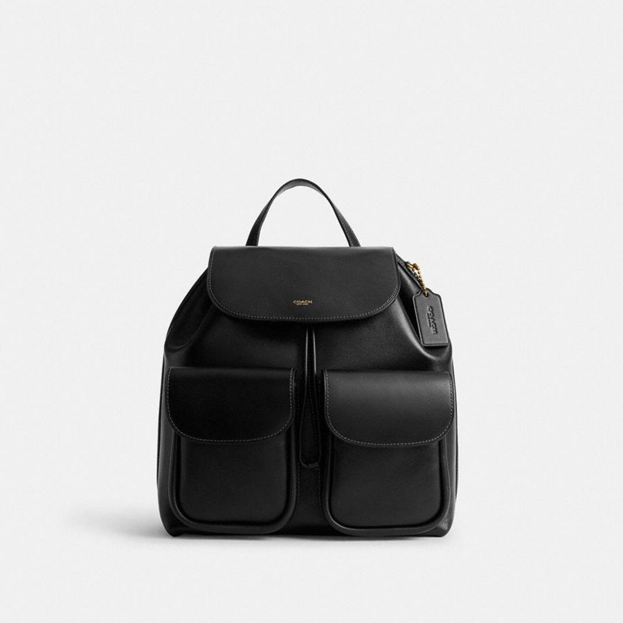Mochila COACH Mujer Negras | 183-CTDKAI