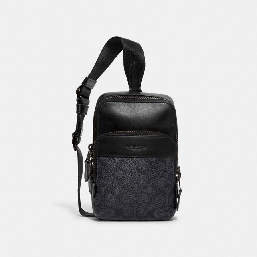 Mochila COACH Mujer Negras | 902-PYCRBN