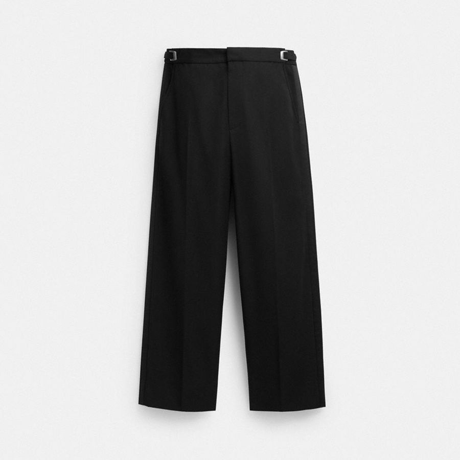 Pantalon COACH Hombre Negras | 547-QIUEAO