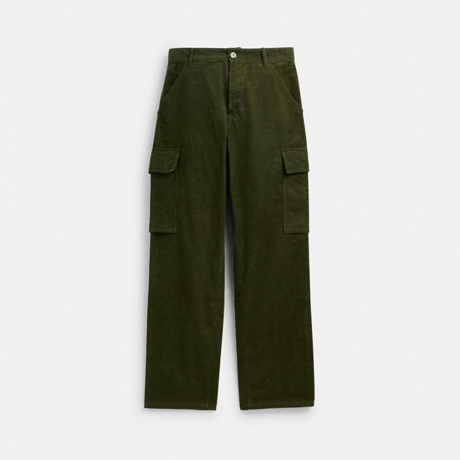 Pantalon COACH Hombre Verde Oliva | 470-SDGCAQ
