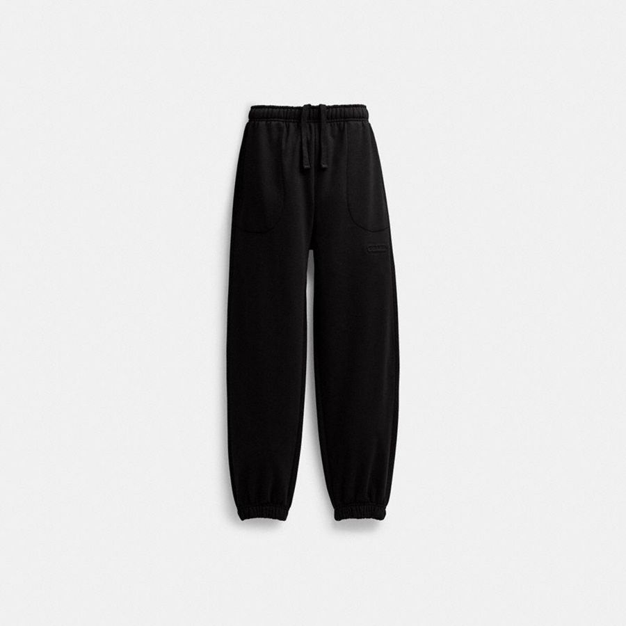 Pantalon COACH Mujer Negras | 706-DAGYHJ