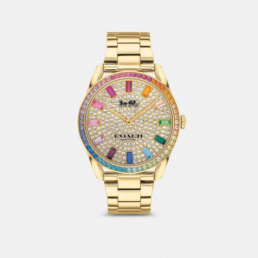 Relojes COACH Mujer Doradas | 823-WRVSLD