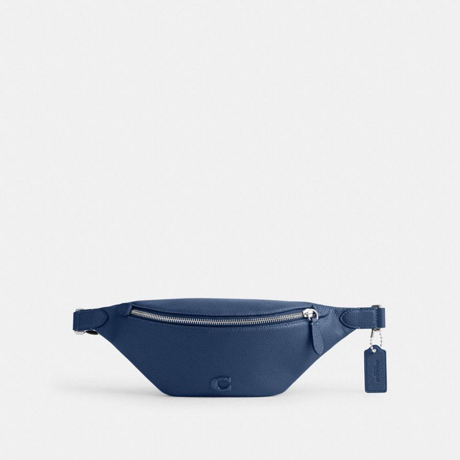 Riñonera COACH Hombre Azules | 971-JWQPOE