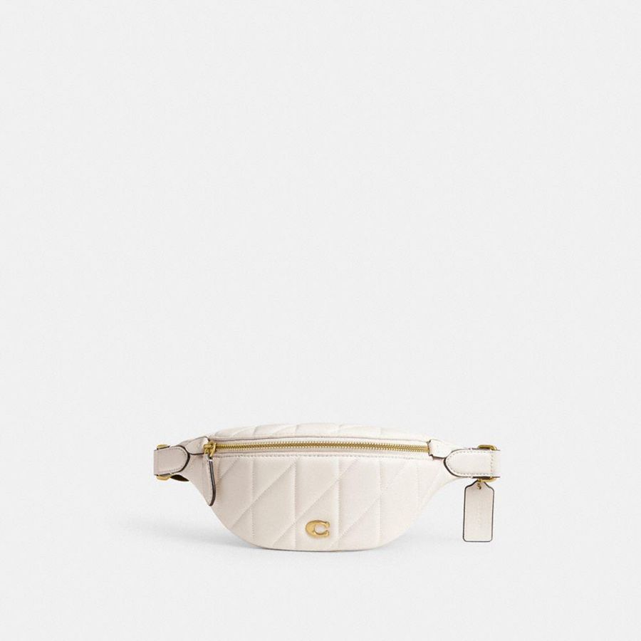 Riñonera COACH Mujer Blancas | 437-MRFSPG