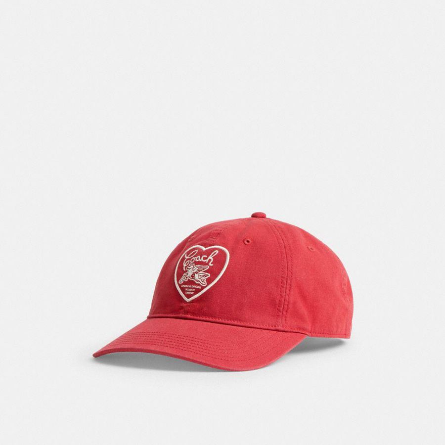 Sombrero COACH Hombre Rojas | 370-KMLGOT