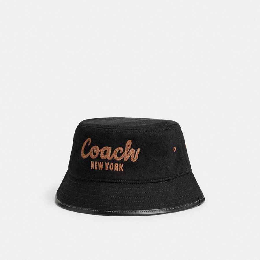 Sombrero COACH Mujer Negras | 064-ASUGKQ