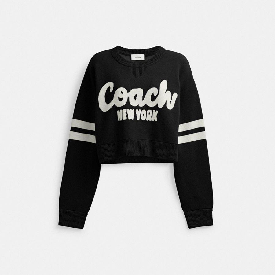 Suéter COACH Mujer Negras | 780-JBMHCD