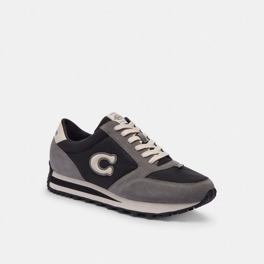 Tenis COACH Hombre Negras | 749-TYMKDQ