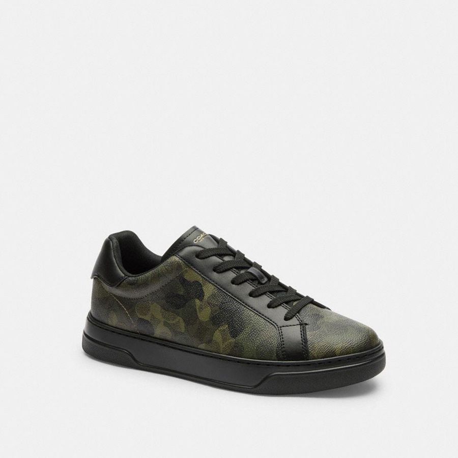 Tenis COACH Hombre Verde | 749-YIOFWC